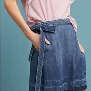 Anthropology Cloth & Stone denim skirt.